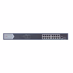 Hikvision DS-3E0518P-E, Non gestito, Gigabit Ethernet (10/100/1000), Full duplex, Supporto Power over Ethernet (PoE)