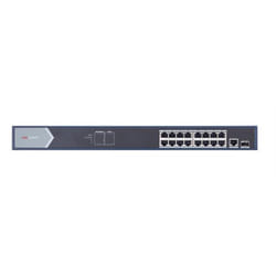 Hikvision DS-3E0518P-E switch di rete Non gestito Gigabit Ethernet (10/100/1000) Supporto Power over Ethernet (PoE) Blu