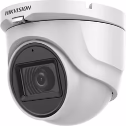 Hikvision DS-2CE76H0T-ITMFS, Telecamera di sicurezza CCTV, Esterno, Cablato, Inglese, Soffitto/muro, Bianco