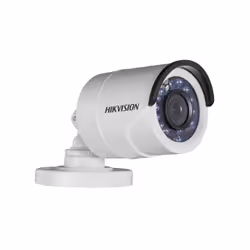 Hikvision DS-2CE16D0T-IRF, Telecamera di sicurezza CCTV, Esterno, Cablato, Soffitto/muro, Bianco, Pallottola (forma)