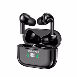 AWEI T29P, True Wireless Stereo (TWS), Musica e Chiamate, 35 g, Cuffie, Nero
