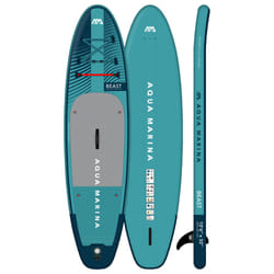 Aqua Marina Beast 1 persona(e) Grigio chiaro, Turchese EVA (Acetato del vinile dell'etilene), Cloruro di polivinile (PVC) Kayak gonfiabile