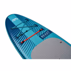 Aqua Marina Beast 1 persona(e) Grigio chiaro, Turchese EVA (Acetato del vinile dell'etilene), Cloruro di polivinile (PVC) Kayak gonfiabile - Vista aggiuntiva 2