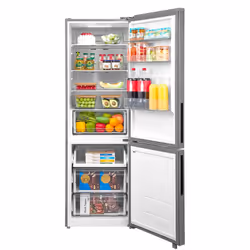Midea MDRB548MME46 frigorifero con congelatore Libera installazione 401 L E Acciaio inox - Vista aggiuntiva 4