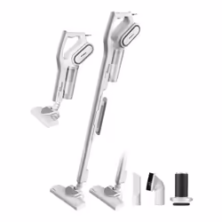 Deerma DX700W scopa elettrica Aspirapolvere verticale AC Secco Senza sacchetto 0,8 L 600 W Argento - Vista aggiuntiva 8