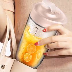Deerma NU05 frullatore 0,4 L Frullatore da tavolo Rosa, Acciaio inox - Vista aggiuntiva 6