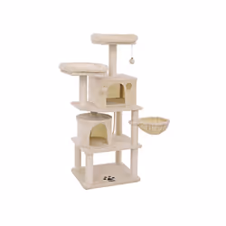 Feandrea PCT90M, Interno, Truciolato, Felpato, Fibra di sisal, Beige, 550 mm, 450 mm, 1520 mm