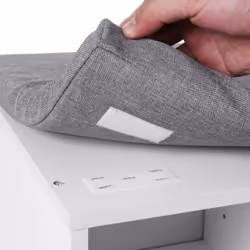 Vasagle ULHS10WT Mensola modulare Libera installazione Truciolato Grigio, Bianco - Vista aggiuntiva 5