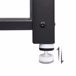 Vasagle LBT91X tavolo da cucina e sala da pranzo Barra Forma rettangolare Tavolo fisso 4 gamba/gambe - Vista aggiuntiva 5