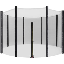 Songmics - Rete di Ricambio da 366cm per Trampolino, Rete di Sicurezza per 8 Pali Diritti, Recinzione Rotonda a Maglie,