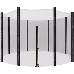 Vantaggi: 1. SPECIFICAZIONI CHIAVE: Questa rete di sicurezza di ricambio si adatta correttamente a una varietà di trampolini ...