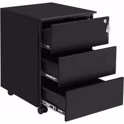 Songmics OFC63BK, Nero, Acciaio, 390 mm, 450 mm, 550 mm, 16 kg