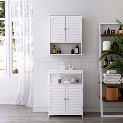 Vasagle BBC27WT credenza per soggiorno 2 porta/porte - Vista aggiuntiva 4