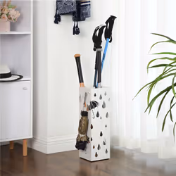 Songmics LUC49W portaombrelli Caldaie Bianco - Vista aggiuntiva 4