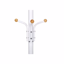Songmics RCR19W appendiabiti Da terra 8 gancio(i) Bianco - Vista aggiuntiva 6