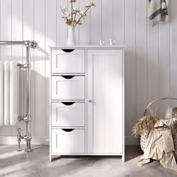 Vasagle LHC41W credenza per soggiorno 1 porta/porte - Vista aggiuntiva 5