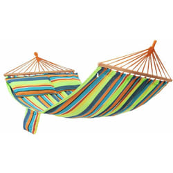 Songmics - Amaca Dondolo in Tessuto da Campeggio Giardino Portatile Telo 210 x 150 cm Carico Max 300 kg GDC22Q