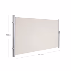 Songmics GSA185E tenda parasole Poliestere Beige Retrattile Tenda da sole laterale - Vista aggiuntiva 6