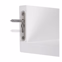 Songmics UKLWS40WT Mensola galleggiante A muro MDF Bianco - Vista aggiuntiva 5