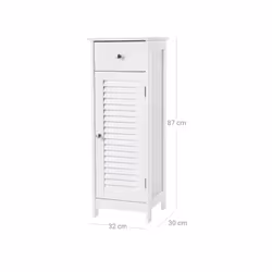 Vasagle BBC43WT credenza per soggiorno 1 porta/porte - Vista aggiuntiva 6