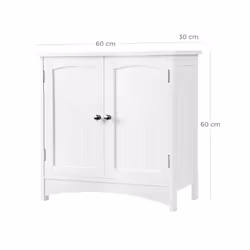 Vasagle BBC01WT credenza per soggiorno 2 porta/porte - Vista aggiuntiva 7