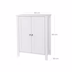 Vasagle BCB60W credenza per soggiorno 2 porta/porte - Vista aggiuntiva 7