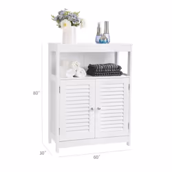 Vasagle UBBC40WT Bianco - Vista aggiuntiva 6