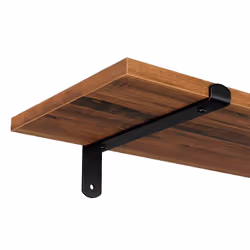 Songmics LWS04NB scaffale Mensola galleggiante A muro Caldaie, MDF Nero - Vista aggiuntiva 6