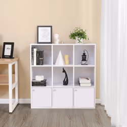 Vasagle LBC33WT credenza per soggiorno 3 porta/porte - Vista aggiuntiva 4