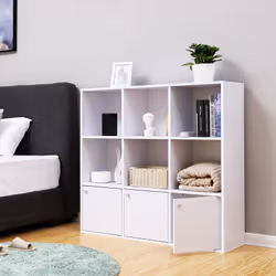 Vasagle LBC33WT credenza per soggiorno 3 porta/porte - Vista aggiuntiva 5