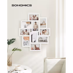 Esponi i tuoi ricordi preferiti - estivo, la felicità di tutta la famiglia, questo set di cornici Songmics ti permette di esi ...