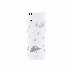 Songmics LUC23W, Acciaio, Bianco, 195 mm, 490 mm, 195 mm, 2 kg
