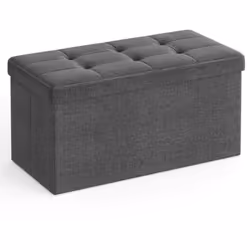 Caratteristiche del prodotto: In MDF e tessuto. Può sostenere fino a 300 kg. Seduta confortevole. Consente di riporre tutti g ...