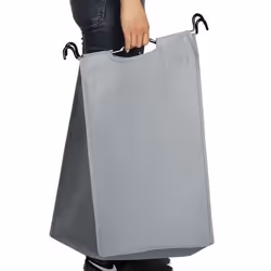 Songmics LSF005GS porta biancheria 140 L Rettangolare Nylon, Poliestere, Acciaio Grigio - Vista aggiuntiva 5