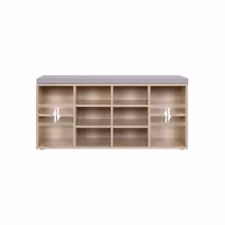 Vasagle LHS10NL scarpiera Aperto Grigio, Legno - Vista aggiuntiva 6
