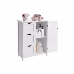 Vasagle UBBC49WT Bianco - Vista aggiuntiva 4