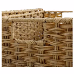 Songmics UKLCB51NL porta biancheria 90 L Rettangolare Cotone, Caldaie, Plastica Naturale - Vista aggiuntiva 6