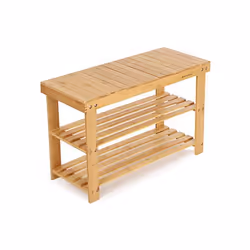 Songmics LBS04N scarpiera Aperto Bamboo