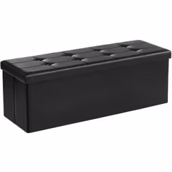 Questo pouf di SONGMICS è un complemento perfetto per l'arredamento della tua casa. Grazie al suo design intelligente, la sca ...
