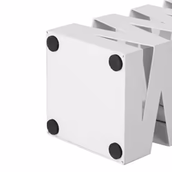 Songmics LUC16W portaombrelli Metallo Bianco - Vista aggiuntiva 4