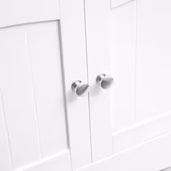 Vasagle BBC67WT armadietto di conservazione per bagno Bianco - Vista aggiuntiva 4