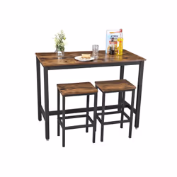 Vasagle LBT15X set di mobili per cucina e sala da pranzo Rettangolare - Vista aggiuntiva 6