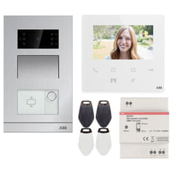 Kit Videocitofono ABB Monifamiliare da incasso con Wifi WLK411B