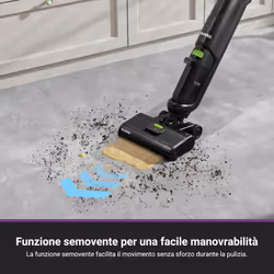 Eureka NEW400 Aspirapolvere Lavapavimenti Senza Fili Intelligente,Autopulizia/Autopulente,Serbatoio Grande,Design Leggero Scopa Elettrica per Pavimenti a Piastrelle/Legno - Vista aggiuntiva 5