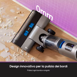 Eureka Rapidwash NEW430 Aspirapolvere e Lavapavimenti Intelligente,Aspirapolvere Lavapavimenti Senza Fili,Scopa Elettrica Design Leggero per Multisuperficie,Peli di animali domestici,Pulizia dei bordi