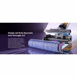 Eureka NEW480 scopa elettrica Batteria Bagnato Senza sacchetto Nero, Grigio, Viola - Vista aggiuntiva 6