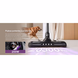 Eureka NEC 520 scopa elettrica Aspirapolvere 3-in-1 Batteria Secco Senza sacchetto 200 W Nero, Viola - Vista aggiuntiva 3