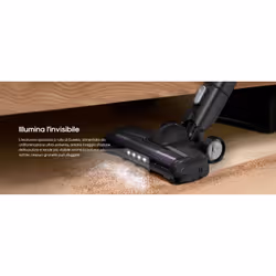 Eureka NEC 520 scopa elettrica Aspirapolvere 3-in-1 Batteria Secco Senza sacchetto 200 W Nero, Viola - Vista aggiuntiva 4