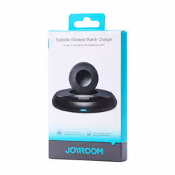 JOYROOM JR-W12 Caricabatterie per dispositivi mobili Orologio intelligente Nero USB Carica wireless Interno - Vista aggiuntiva 2