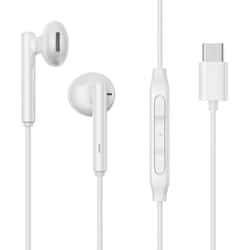 JOYROOM JR-EC05 Auricolari con filo Bianco